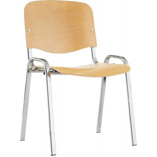 Fp - Chaise ISO Holz chrom/Hetre (Par 4) Fp  - Chaise écolier Chaises