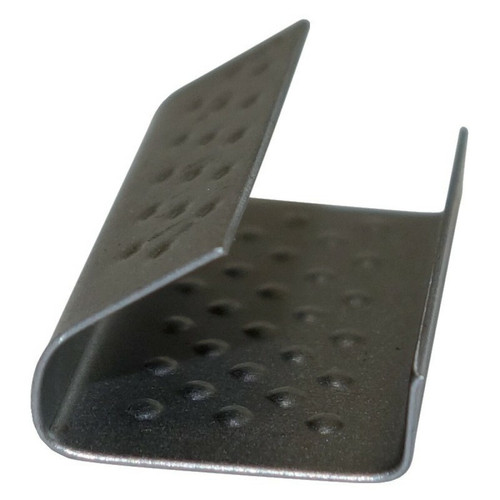 Fp - Chape acier semi-ouverte pour tendeur-sertisseur de feuillard polypropylène 16x27mm (2000) Fp  - Adhésif d'emballage