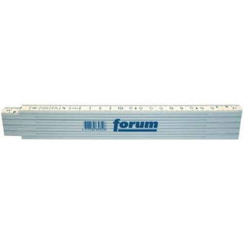 Forum - Mètre pliant en plastique, Long. : 1 m, Larg. : 13 mm, Nombre d'éléments 10 Forum  - Mètres