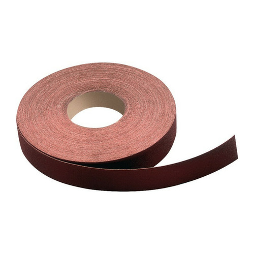 PROMAT - Rouleau de tissu abrasif 100 mm granulation 240 pour métal corindon PROMAT  - Brosse metallique