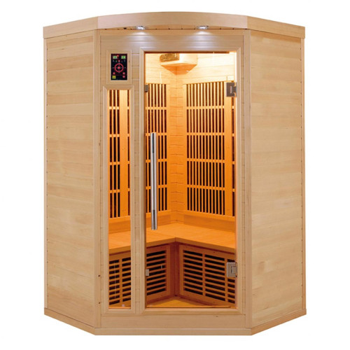 France Sauna - Sauna Apollon Infrarouge FRANCE SAUNA 2/3 places angulaire - Saunas à chaleur infrarouge