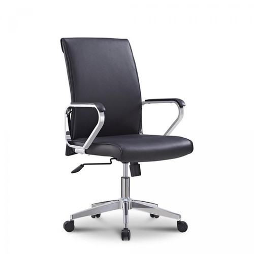 Franchi Bürosessel - Chaise de bureau ergonomique pivotante élégante en acier similicuir Cursus - Chaise de bureau Chaises