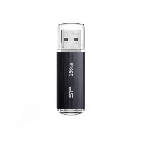 Fremeaux & Associes - SILICON POWER Blaze B02 Pendrive Lecteur flash USB 256 GB USB Typu-A 3.2 Gen 1 (SP256GBUF3B02V1K) Noir - Lecteur carte mémoire