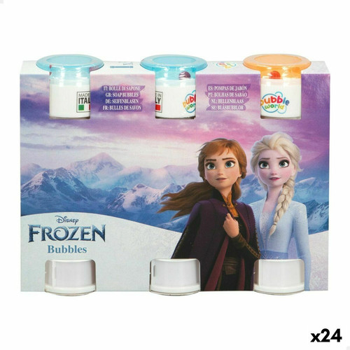 Frozen - Set de souffleurs de bulles Frozen 3 Pièces 60 ml (24 Unités) Frozen  - Frozen