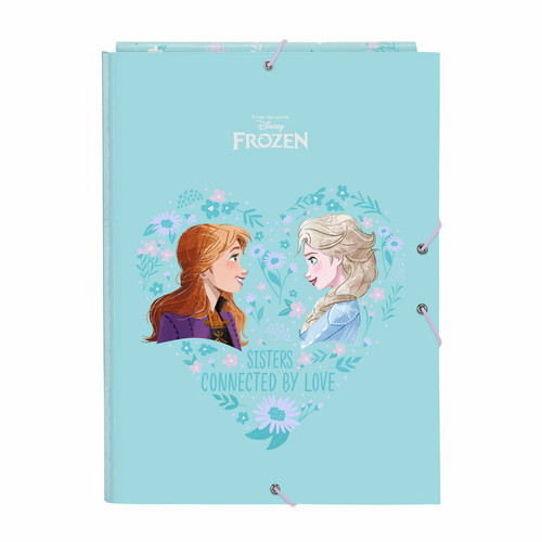 Frozen - Dossier Frozen Hello spring Bleu A4 Frozen - Maison