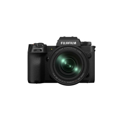 Fuji - Appareil photo hybride Fujifilm X H2 noir + XF 16 80mm f 4 R OIS WR Fuji  - Appareil compact