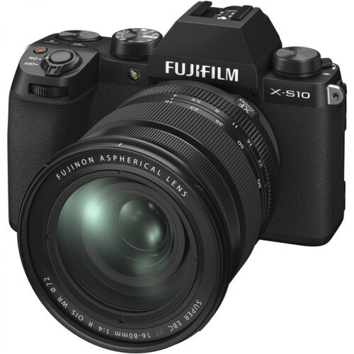 Fujifilm - Appareil photo hybride Fujifilm X S10 noir + XF 16 80mm f 4 R OIS WR Fujifilm  - Fujifilm