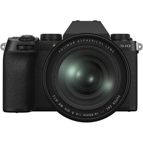 Fujifilm Appareil photo numérique sans miroir FUJIFILM X-S10 avec objectif 16-80 mm
