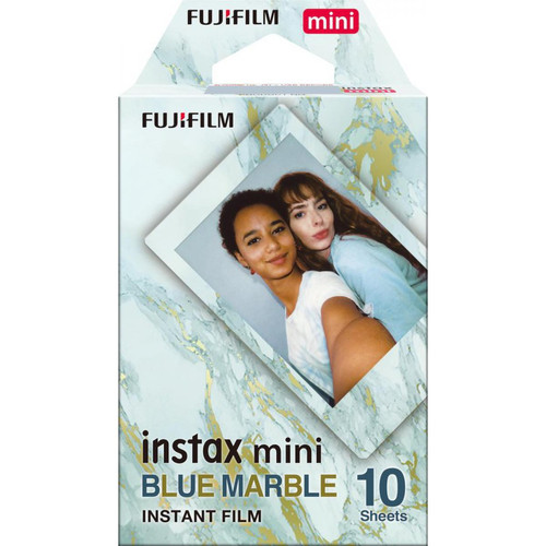 Fujifilm - Fujifilm instax mini film blue marble - Fujifilm