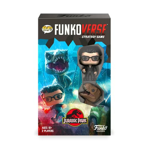 Funko - Funkoverse : Jurassic Park 101 Lot de 2 jeux de sociAtA Funko  - Carte à collectionner