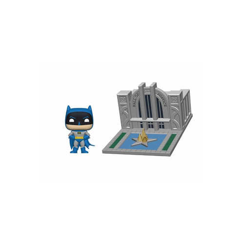 Funko - Batman 80th- Figurine POP! Batman & Hall of Justice 9 cm Funko - Marchand Stortle