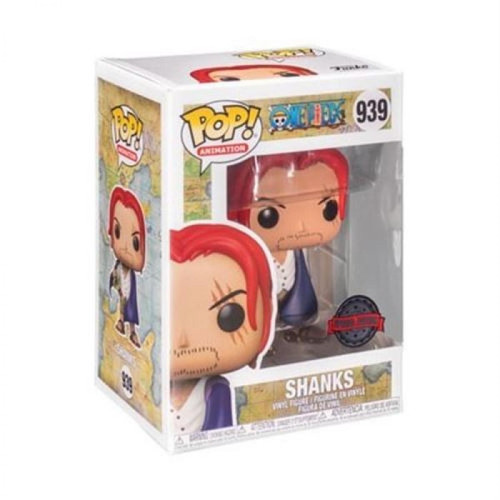 Funko - Figurine Funko Pop Animation One Piece Shanks with Chase - Animaux