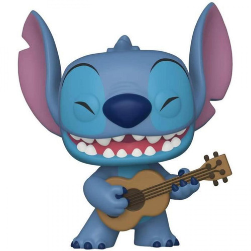 Funko - Figurine Funko Pop! Disney: Lilo & Stitch - Stitch w/Ukelele Funko   - Funko
