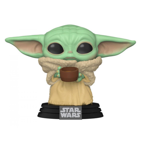 Funko - Funko Pop The Child with Cup The Mandalorian Funko  - Jeux & Jouets