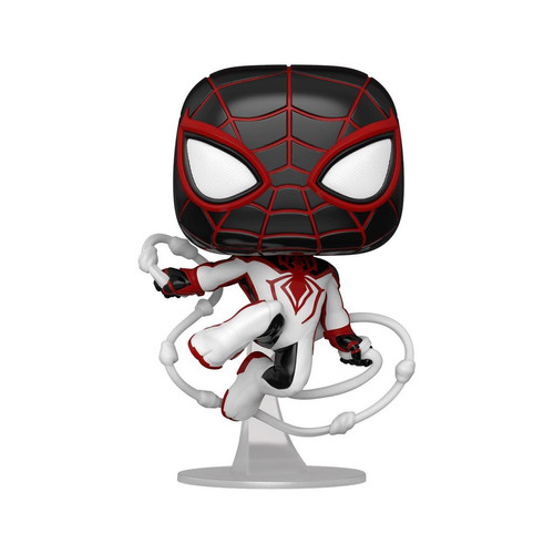 Funko - Marvel 's Spider-Man - Figurine POP! Miles Morales Track Suit 9 cm - Funko