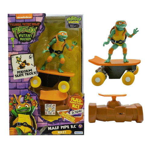 Funrise - Tortues Ninjas - Michelangelo Skateboard telecommande Funrise  - Michelangelo tortue ninja