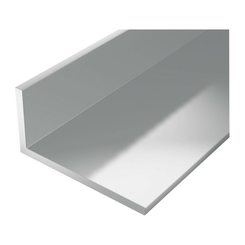 Profilé de finition pour carrelage GAH Profil d'angle en aluminium 1000/15x10mm argent