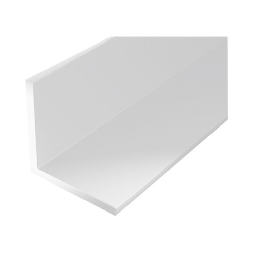 Profilé de finition pour carrelage GAH Profilé angle plastique 1000/20x20mm blanc