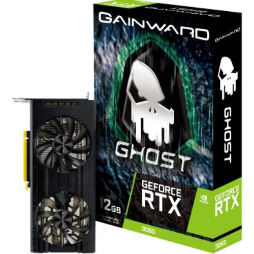 Gainward - Carte Graphique Nvidia Gainward GeForce RTX 3060 Ghost 12Go - Nvidia GeForce RTX 3060 Carte Graphique NVIDIA