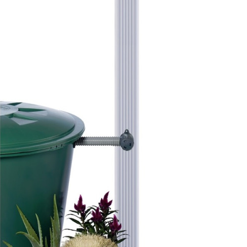Garantia - Collecteur eau de pluie Speedy Eco QUATTRO carré gris (sans découpe de gouttière) - GARANTIA Garantia  - Energie