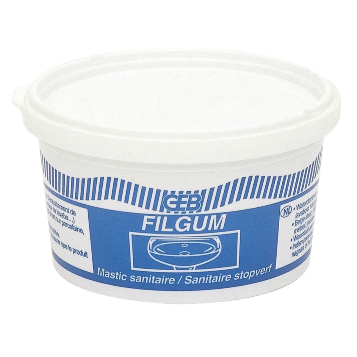 Geb Mastic sanitaire Filgum pot de 500 grammes