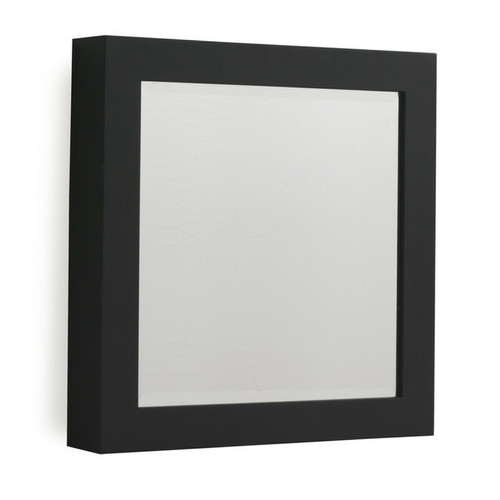 GEESE HOME - 7161-Miroir noir 50x50 cm GEESE HOME  - Bonnes affaires Miroirs