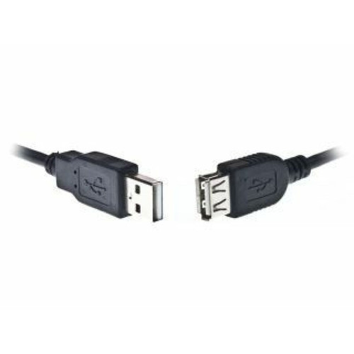 Gembird - Gembird AM-AF câble, rallonge USB 2.0 4.5M Embouts recouverts de nickel, noir Gembird  - Hub Gembird
