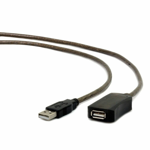 Gembird - Câble Rallonge à USB GEMBIRD USB A/USB A M/F 5m Noir 5 m Gembird  - Rallonge usb 5m