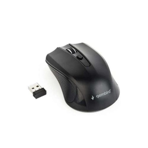 Gembird - MUSW-4B-04 Mouse Sans Fil 1600DPI 4 Boutons USB Noir Gembird  - Souris Gembird