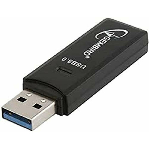 Gembird - Lecteur de Cartes externe USB 3.0 (Noir) Gembird  - Hub USB et Lecteur de cartes