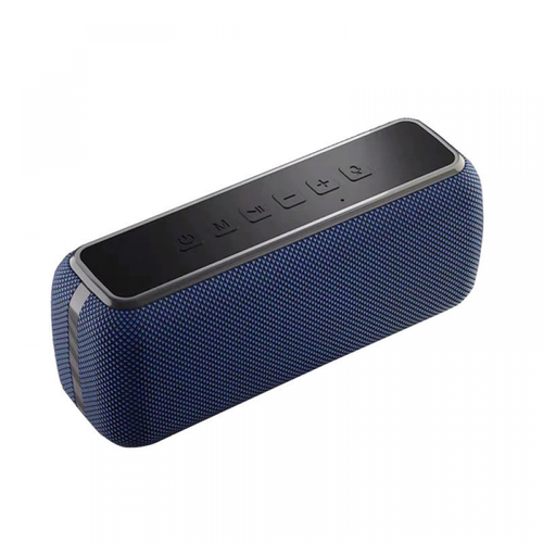 General - Haut-parleur Bluetooth 60 W, puissant haut-parleur stéréo extérieur avec basses riches, haut-parleur portable étanche IPX6 Bluetooth 5.3,/40H/TF Card/AUX/EQ (bleu) - Hauts-parleurs