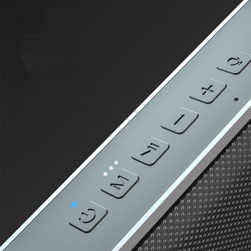 Hauts-parleurs Haut-parleur Bluetooth 60 W, puissant haut-parleur stéréo extérieur avec basses riches, haut-parleur portable étanche IPX6 Bluetooth 5.3,/40H/TF Card/AUX/EQ (bleu)