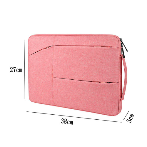 Generic - 14.1-15.4 Pouces Waterpoof Laptop Briefcase Bag, 360° Notebook Tablet Bag Pink-14.1-15.4 pouces - Generic
