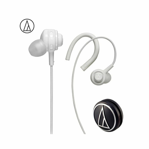 Ecouteurs intra-auriculaires Generic Original Audio-Technica Ath-Cor150 Écouteurs Filaires Intra-Auriculaires Sport Casque Réglable Blanc