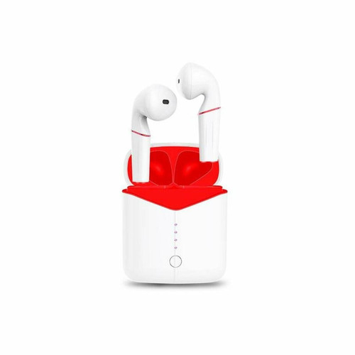 Generic - Écouteurs Sans Fil Pop-Up P20 Tws Écouteurs Sans Fil Stéréo Écouteurs Bluetooth 5.0 Casque Rouge Generic  - Ecouteurs intra-auriculaires
