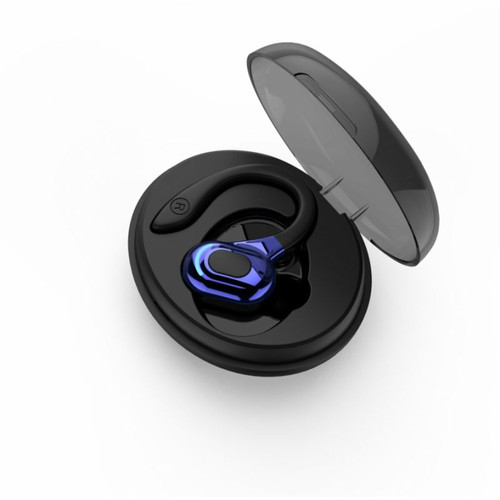 Generic - Écouteurs Bluetooth M-L8 Avec Cabine De Charge Mini Écouteurs Intra-Auriculaires Suspendus Pour Sports D'Affaires Bleu Generic  - Son audio