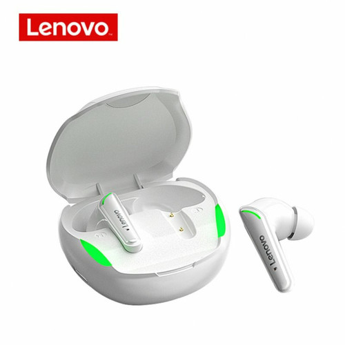 Generic - Lenovo Oreillette Bluetooth Sans Fil Led Écouteurs De Jeu Légers Écouteurs Type C De Charge Noir Generic  - Ecouteurs Intra-auriculaires Ecouteurs intra-auriculaires