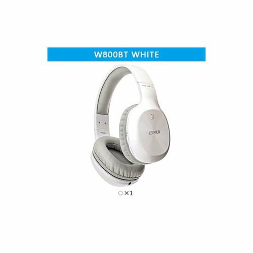 Generic - Casque Sans Fil D'Origine Edifier W800Bt Bluetooth 4.0 Écouteur De Musique Stéréo Avec Micro Pour Iphone Smartphone Blanc Generic  - Micro-Casque