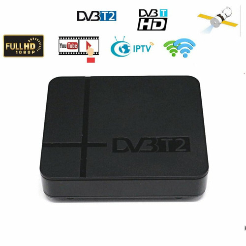 Generic - Dvb-T2 K2 Hd Récepteur De Télévision Numérique Terrestre Prise En Charge Youtube Fta H.264 Mpeg-2/4 Prise Américaine Generic  - Box TV (Apple TV, Chromecast...)
