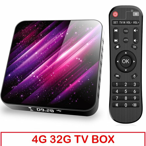 Generic - Tp03 Tv Box H616 Android 10 4 32G D Vidéo 2.4G 5Ghz Wifi Bluetooth Smart Tv Box 4 32G_Au Prise Generic  - Passerelle Multimédia