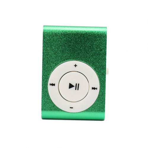 Generic - Sport Clip-Type Mini Lecteur Mp3 Stéréo Musique Haut-Parleur Usb De Charge Vert Generic  - Lecteur MP3 / MP4 Bluetooth