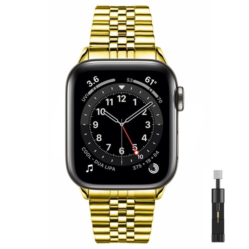 Generic - 45 mm 44 mm Band de montre Apple Gold T series 4 5 40 mm Generic  - Accessoires bracelet connecté