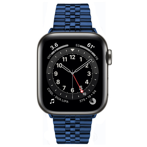 Generic - 45 mm 44 mm Band de montre Apple Blue Series 321 42 mm Generic  - Montre et bracelet connectés
