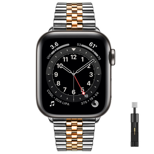 Generic - 45 mm 44 mm Band de montre Apple Silver Rosegold T Series 4 5 44 mm Generic  - Marchand Valtroon