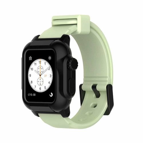 Generic - Case lumineuse imperméable + sangle pour la bande de montre Apple Generic  - Accessoires bracelet connecté Generic