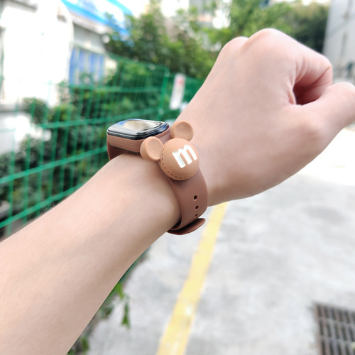 Generic - Bande de montre en silicone Xiaomi Brown M pour Mi Band 3 NFC Generic  - Marchand Valtroon