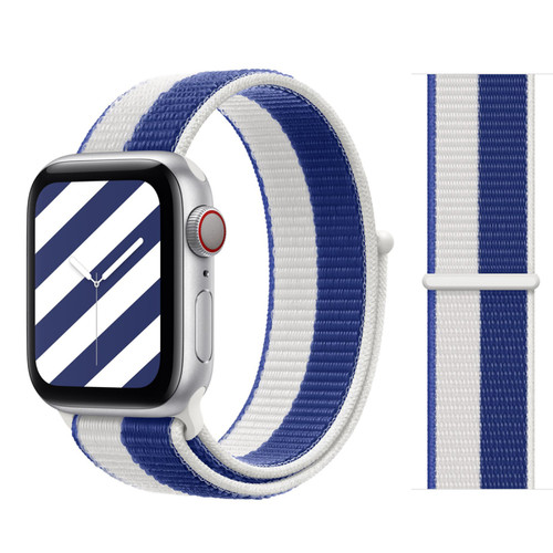 Generic - Sangle de boucle en nylon pour Apple Watch Band 91 Grèce 38 mm 40 mm 41 mm Generic  - Accessoires bracelet connecté