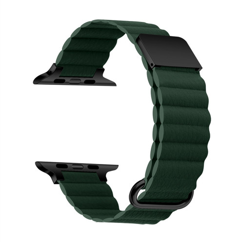 Generic - Sangle en cuir pour Apple Watch Band 2T pour Iwatch S7 45mm Generic  - Objets connectés