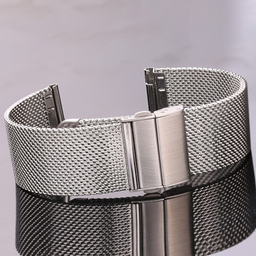 Generic - Silver Black Bracelet Galaxy Watch 4 5 Pro Strap Generic  - Accessoires bracelet connecté