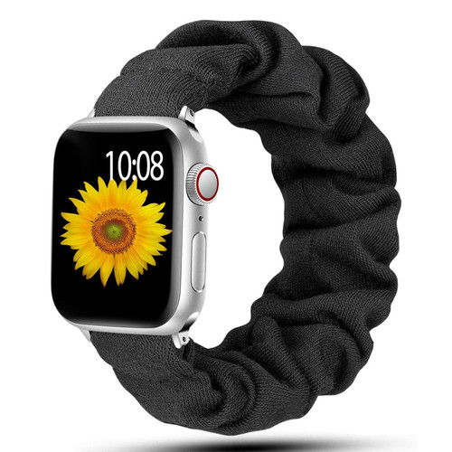 Generic - Sangle Scrunchie de 38 mm pour le groupe de montre Apple Watch Generic  - Montre et bracelet connectés
